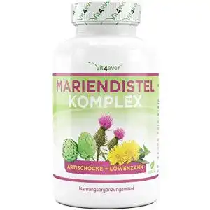 Mariendistel kapseln vit4ever mariendistel artischocken loewenzahn