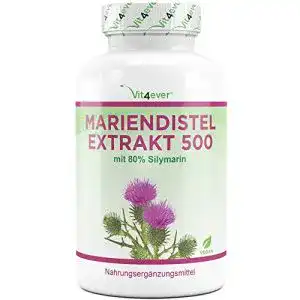 Mariendistel kapseln vit4ever mariendistel extrakt 180 kapseln