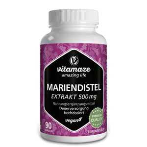 Mariendistel-Kapseln Vitamaze – amazing life Mariendistel Kapseln