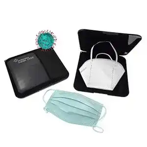 Maskentasche l h world 2x maskenbox fuer mundschutz set