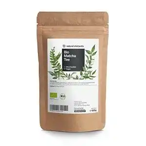 Matcha tee natural elements bio matcha pulver 100g premium japan