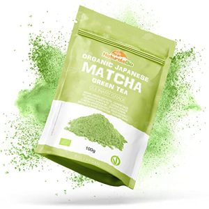 Matcha čaj NaturaleBio BIO Zelený čaj prášek 100g.
