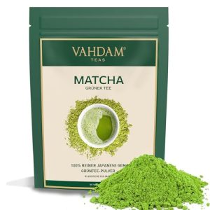Matcha-Tee VAHDAM , Matcha Teepulver (25 Tassen, 50 g)