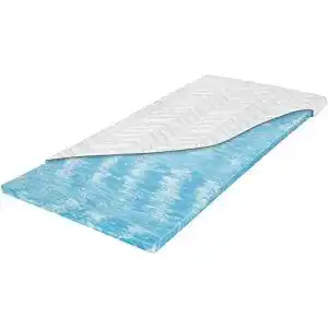 Matratzen topper meos gel schaum topper 90x200cm