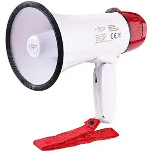 Megafon infactory megaphon 10 watt mit sirene mini