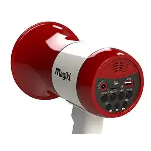 Megafon magikl lautsprecher mit sirene laut und klein