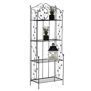 Metal shelf CLP Arona stable standing shelf in country house style