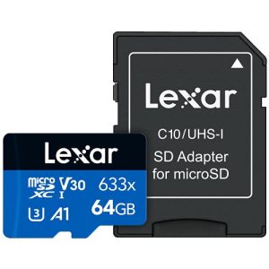 Karta Micro SD Wysokowydajna karta Micro SD Lexar 633x