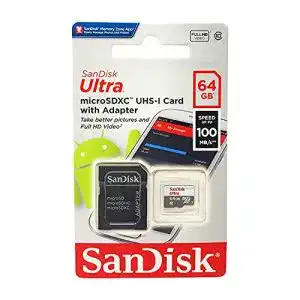 Micro sd karte sandisk sdsqunc 064g gn6ma ultra 64gb