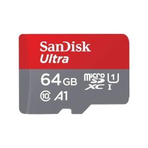 Micro SD kártya SanDisk Ultra 64 GB microSDXC memóriakártya
