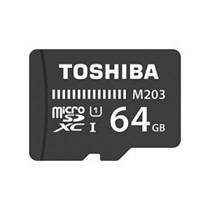 Cartão Micro SD Toshiba Kioxia 64GB M203 MicroSD Classe 10 U1