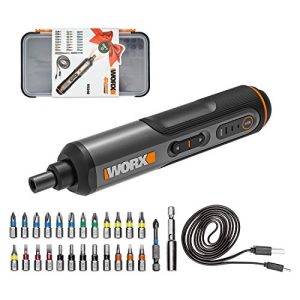 Mini batteri skrutrekker WORX 4V batteri skrutrekker sett WX240