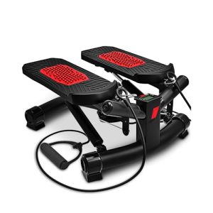 Mini-Stepper Sportstech 2 az 1-ben Twister Stepper erőkötélekkel – STX300