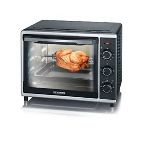 Mini-oven hetelucht SEVERIN bak- en toastoven met heteluchtfunctie