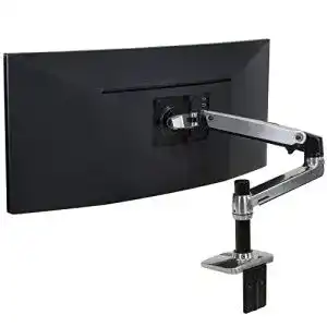 Monitorhalterung ergotron lx monitor arm in aluminium monitor