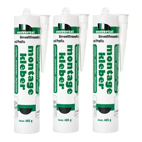 Montagekleber Universal für Holz, Stein, PVC und Styropor 485g