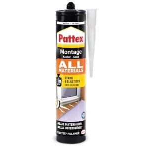 Adhesivo de montaje Pattex All Materials, fuerte adhesivo multiusos