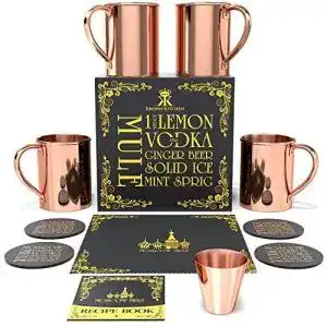Moscow mule becher krown kitchen moscow mule kupferbecher 4er set