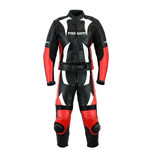 Motorcycle leather suit PROANTI leather suit motorcycle leather