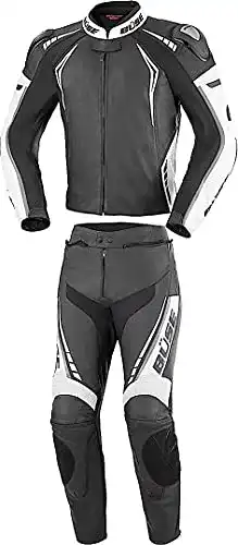 Büse Silverstone Pro 2-Teiler Motorrad Lederkombi für anspruchsvolle Fahrer