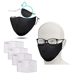 Mundschutzmaske waschbar FLOWZOOM 2 Stk. Stoff-Maske