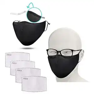 Mundschutzmaske waschbar flowzoom 2 stk stoff maske