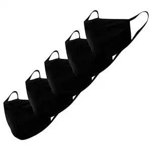 Mundschutzmaske waschbar kunstify stoffmasken 5er set