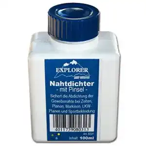 Nahtdichter explorer mit pinsel zum abdichten fuer zelte tarp