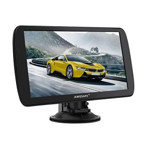Navi with rear view camera AWESAFE truck sat nav 9 inches