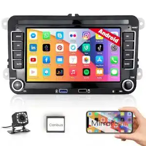 Navi mit rueckfahrkamera hikity android autoradio fuer vw golf
