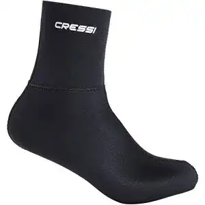 Neoprensocken cressi black neoprene 3 or 5mm socks resilient