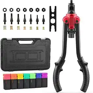 Nietzange vistreck nietmutternzange set set mit inkl 70 st