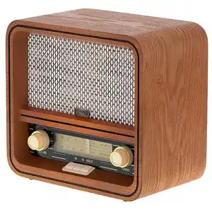 Nostalgieradio camry cr 1188 radio mit holzgehaeuse retro