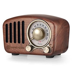 Nostalgisk radio Greadio vintage radio retro Bluetooth høyttaler