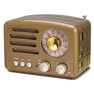 Rádio nostálgico prunus J-160 rádio clássico design retro VHF FM