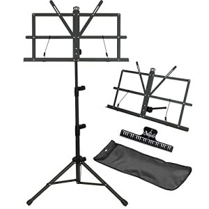 GLEAM music stand - 2 in 1 dual use table book stand