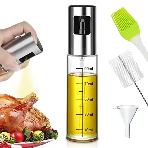 Ölsprüher für Olivenöl und Essig Umweltfreundliche Öl-Sprühflasche