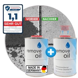 Removedor de manchas de óleo SOLUTIONAR conjunto de 2 ® removedor de manchas de óleo