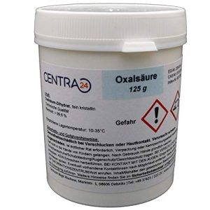 Oxalsäure Centra24, 125g, 99,6%, Kleesäure, -Dihydrat