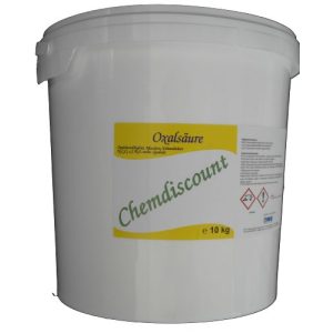 Oxalsyra Chemdiscount 10kg (2x5kg) pulver, klöversalt