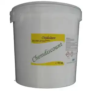 Oxalsaeure chemdiscount 10kg 2x5kg pulver kleesalz