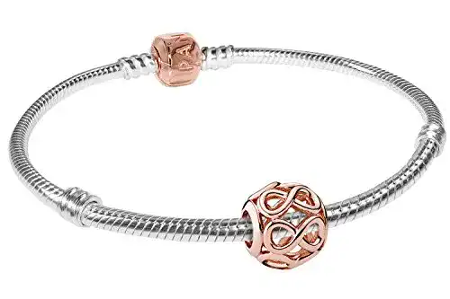 Pandora Armbänder Starter-Armband Unendlichkeit Rosé 18 cm