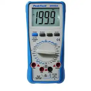 Peaktech multimeter peaktech 2005 a digital multimeter