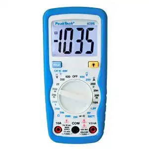 Peaktech multimeter peaktech kompakt digital multimeter p1035