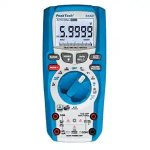 Peaktech multimeter peaktech p 3442 true rms digital