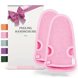 Peelinghandschuh LoWell ® 2 Stück Körper, Hamam Handschuh Peeling