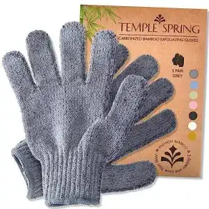 Peelinghandschuh temple spring peeling handschuh aus bambus 1