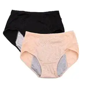 Periodenunterwaesche yoyi fashion frauen menstruation slip jacquard
