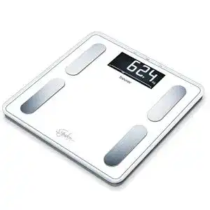 Personenwaage beurer bf 400 white diagnosewaage signature line