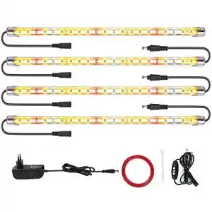 Pflanzenlampen cxhome led pflanzenlampe full spectrum 3500efbc86rote